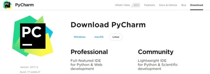 Установка PyCharm Ubuntu 16.04