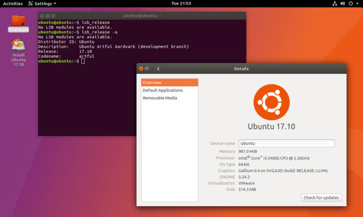 Ubuntu не показывает время