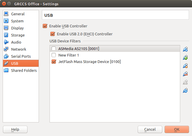 VirtualBox не видит USB в Ubuntu