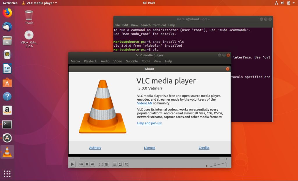 Vlc не открывает видео linux